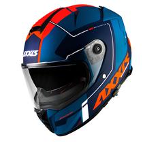 Capacete Axxis Hawk SV Spear C5 - Fechado - Tamanho L - Matt Fluor Red