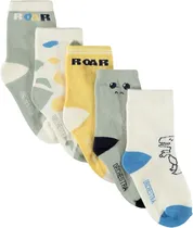 Meia Infantil Orchestra Alamss-Ecr - Masculina (5 Pares)