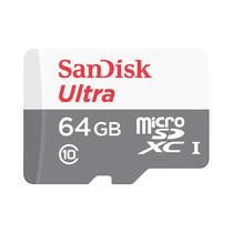 Memoria Micro SD Sandisk Ultra 100 MB/s C10 64GB