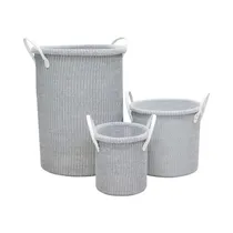 Set de Cestas Concepts 085-901864 Gris 3 Piezas
