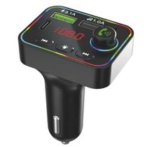 Satellite Transmisor de Radio BT A-MP42 FM/MP3 RGB USB-C Negro