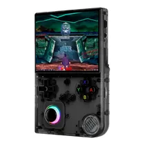 Console Gameboy Anbernic RG 40XXV - Wi-Fi/ Bluetooth - Recarregável - PS1/ PS2/ PSP/ Nintendo - 4" - Preto
