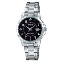 Relogio Feminino Analógico Casio LTP-V004D-1B Prateado