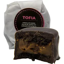 Alfajor Artesanal Tofia Coração de Nutella