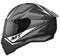 MT Helmets Casco Revenge 2 Kley B0 (T) XL Blanco Perla Brillo