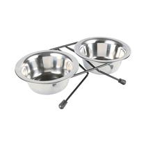 Comedero para Mascotas Trixie 24833 Bowl Set Duo 20 CM 1.8 L