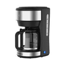 Cafetera de Filtro Westinghouse WKCM621SS 1.25L 220V Negro - Plata