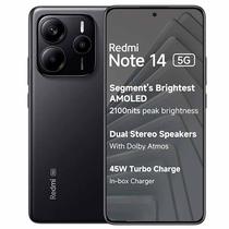 Smartphone Xiaomi Redmi Note 14 5G 256GB 8GB Ram DS - Black Global