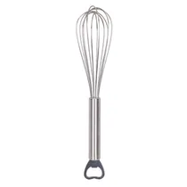 Batedor de Varas com Abridor Aço Inox 28 CM