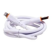 Cabo Luo LU-1134 / USB-A - Lightining / 6A / 1 Metro - Branco