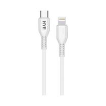 Cable Hye HYE30L USB-C A Lightning 1M Blanco