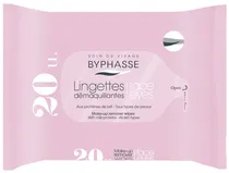 Lenços Demaquilantes Byphasse Lingettes Lait Face Eyes (20 Unidades)
