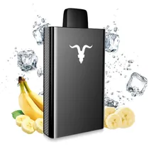Vape Descartável Ignite V50 Black 5000 Puffs com 5% de Nicotina - Banana Ice