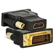 Adap. HDMI Femea - DVI Macho