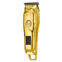 Maquina de Cortar Cabelo M.A.C MC-5820 - Recarregavel - Dourado