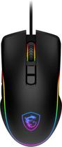 Mouse Gaming MSI Clutch Forge GM300 com Fio - Preto