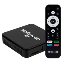 Receptor MXQ Pro Go 8K 512GB 128GB Ram Android 10 + Magis TV - Preto