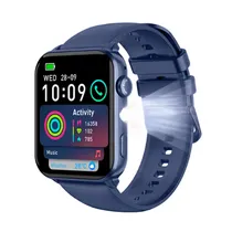 Smartwatch Blackview R30 Max - Bluetooth - com Pulseira Extra - Azul