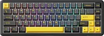 Teclado Attack Shark X65 He 8K RGB Starry Black (Inglês com Fio) Switch Magnetic