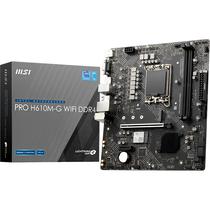 Placa Mae MSI Pro H610M-G Wi-Fi LGA 1700 DDR5