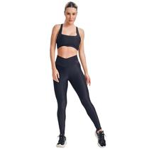 Conjunto Deportivo Femenino Let s GYM Just Swimmer Top + Leggings