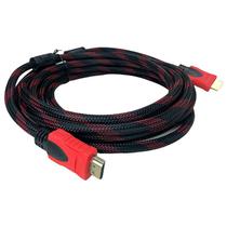 Cabo HDMI A HDMI 1.5 M/4K - Preto/Vermelho