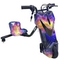 Triciclo Eletrico HYE-TR02 8.5" - Blue-Orange Galaxy