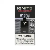 Dispositivo Descartavel Ignite V120 Pro 12000 Puffs Black Watermelon Peach