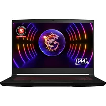 Notebook Gamer MSI Thin GF63 12VE-437 15.6" Intel Core i5 12450H RTX 4050 6 GB - Preto