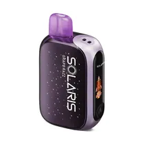 Pod Descartável Solaris 25K Grape Razz 25.000 Puffs