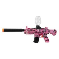 Brinquedo Arma de Gel M416 Vector H-04 - Recarregavel - Rosa