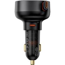 Carregador para Carro Baseus Enjoyment Pro C00057802111-01 Retratil USB-C - Preto