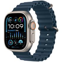 Apple Watch Ultra 2 MX4D3LW/A - Bluetooth - Wi-Fi + e-Sim - 49MM - GPS - Natural Titanium/Navy Ocean Band