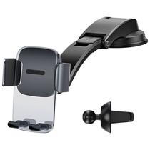 Suporte de Celular Baseus SUYK000001 para Auto Easy Controle Saida de Ar Set Seccion - Transparente