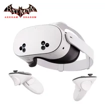 Lentes VR Meta Quest 3S de 128GB SK1000203-01 + Batman Arkham Shadow - Branco