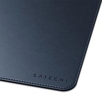 Mouse Pad Satechi ST-LPDMB Vengan-Leather Premium - Desk Mat Blue