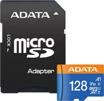 Memória Micro SD Uhs-I Adata Flash AUSDX128GUICL10A1-RA1 128GB 100MB/s