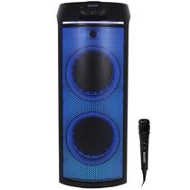 Caixa de Som Aiwa Flame Line AWPOK9D 2 de 6.5" 500 Watts P.M.P.O com Bluetooth/USB - Preta