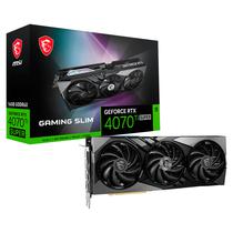 Placa de Vídeo MSI Gaming X Slim Nvidia Geforce RTX 4070TI 16GB GDDR6X - 912-V513-625