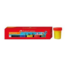 Faber Castell Tempera Fiesta Caja Carton 6 Colores Rojo