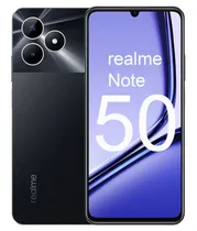 Celular Realme Note 50 RMX3834 128GB / 4GB Ram / Dual Sim / Tela 6.74 / Cam 13MP- Black(Anatel