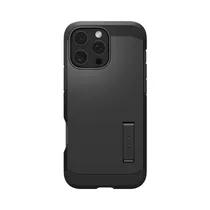 Estuche Protector Spigen ACS08146 Tough Armor Ai Magfit para iPhone 16 Pro Negro