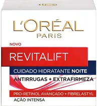 Creme Hidratante L'Oréal Antirrugas Revitalift Noite - 50ML
