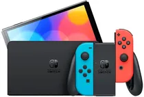 Console Nintendo Switch Oled 64GB Heg s Kabaa - Red/Blue (Japonês)