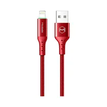Cable Mcdodo CA-7412 USB-A A Lighting 1.2M Rojo