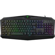 Teclado Gamer T-Dagger Tanker Rainbow - Preto TGK-106