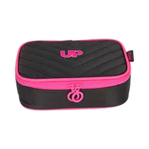Cartuchera UP4YOU ET49094UP-PT Negro/Rosa