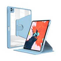 Estuche Protector Wiwu Waltz Rotative para iPad Pro 12.9" 2020 - 2021 Azul Claro