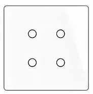 Moes Smarthome Interruptor Smart Pared Moes WRS-BR4-WH s/C