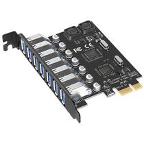 Placa PCI-Express 7 Portas USB 3.0 PBU3057_191201